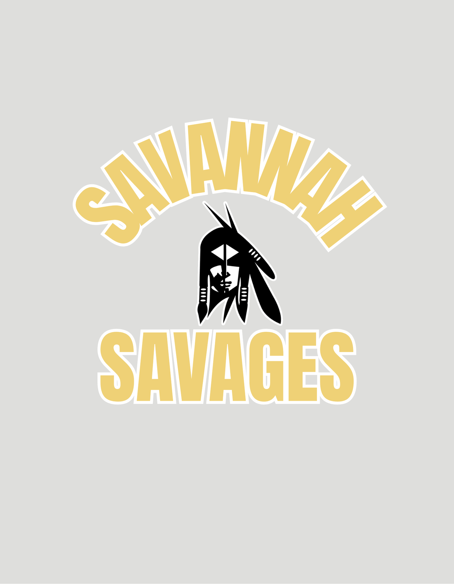 Adult Savannah Savages Quarterzip with Pockets