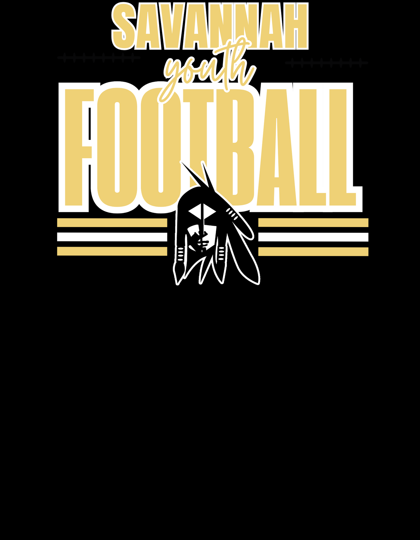 Youth Savannah Savages Football Gildan Tee