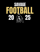 Adult Savanah Savage Football Gildan Tee