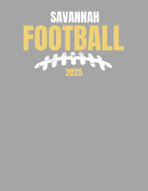 Adult Savanah Savage Football Gildan Crewneck